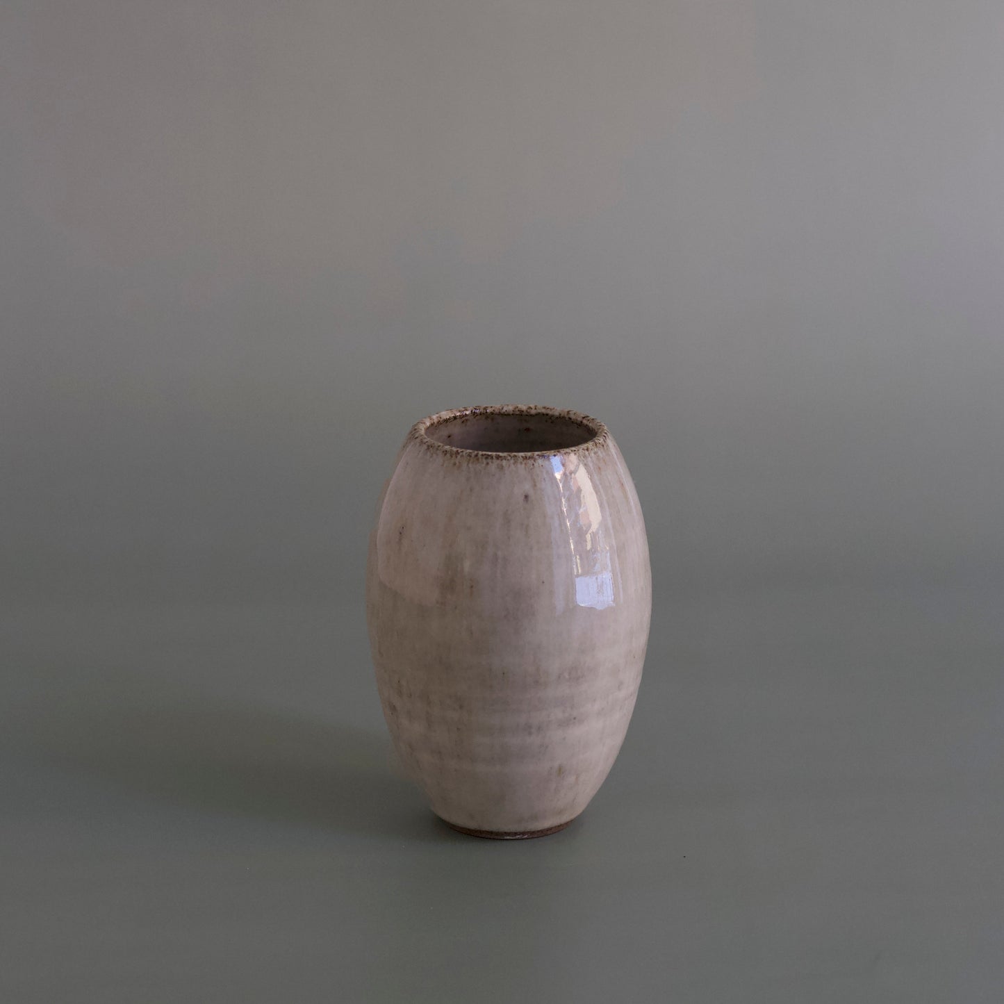 Odd Mini Vase - Floating White