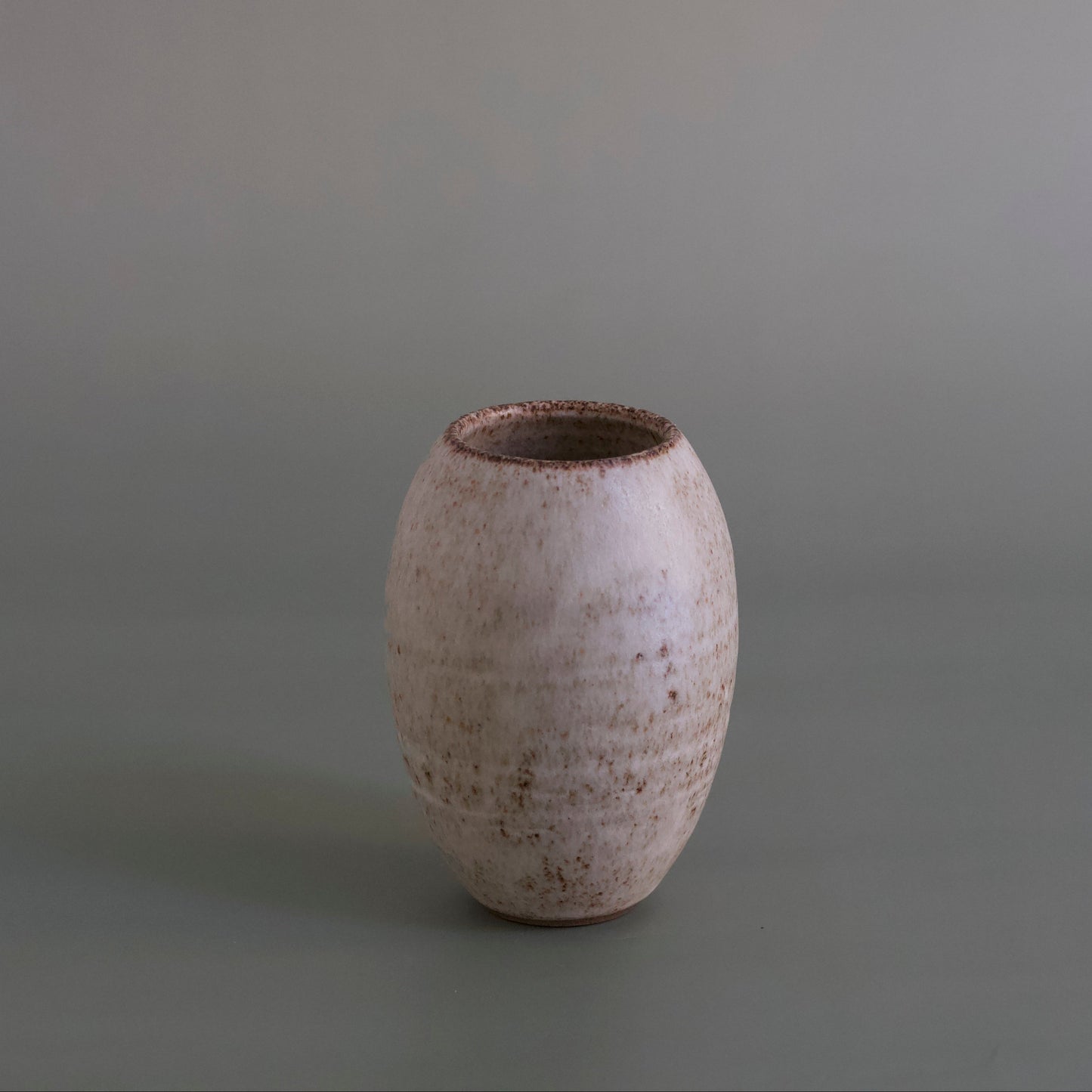 Odd Mini Vase - Off White Matte