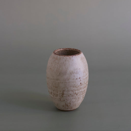 Odd Mini Vase - Off White Matte